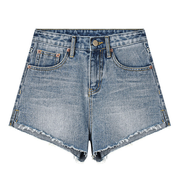 Model nou de blugi scurti de dama cu talie inalta