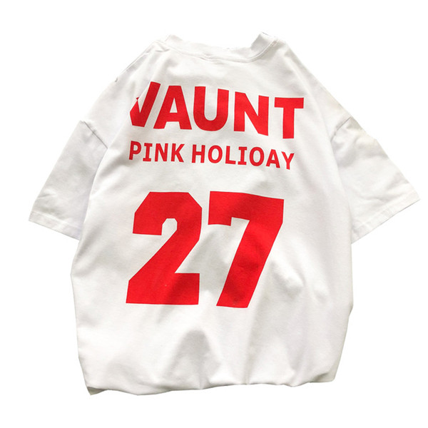 Tricou barbatesc model larg in trei culori cu inscriptie