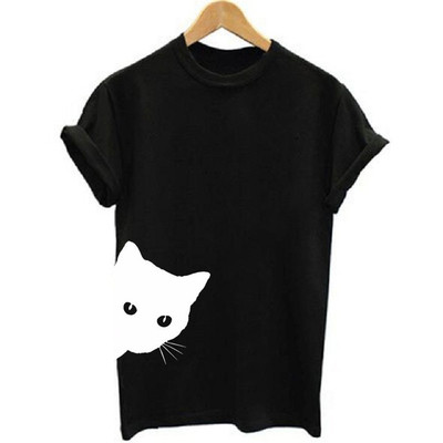 NOU tricou dama cu aplicatie pisoi in diferite culori