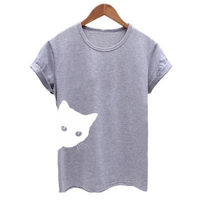 NOU tricou dama cu aplicatie pisoi in diferite culori