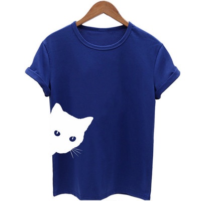 NOU tricou dama cu aplicatie pisoi in diferite culori