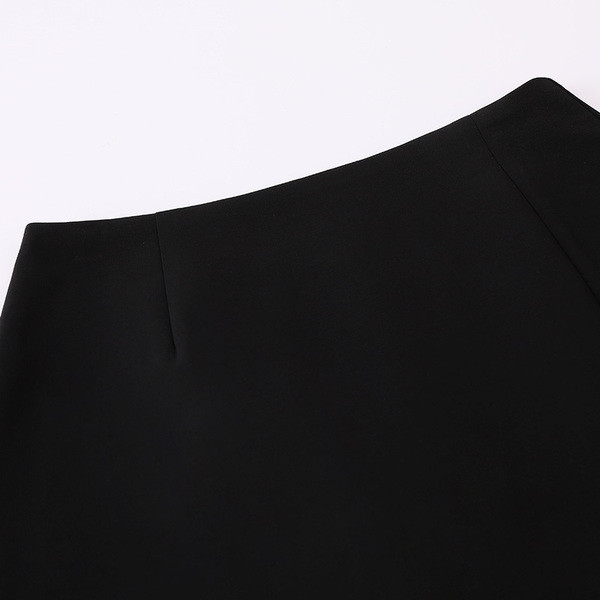 Fusta de dama eleganta cu talie inalta si dantela in trei culori