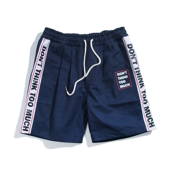 Pantaloni scurți pentru bărbați în trei culori cu inscripții