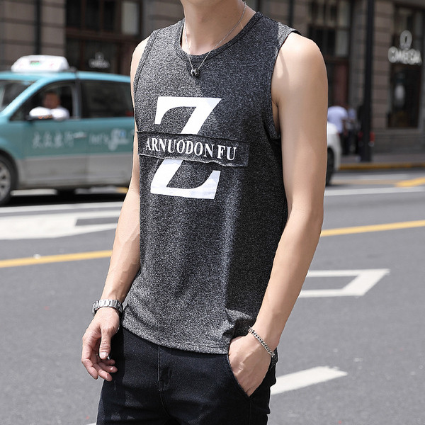 Maieu pentru bărbați cu decolteu în formă de O și inscripție