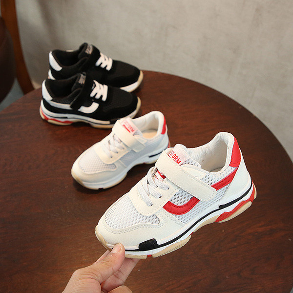 Pantofi sport pentru copii unisex cu velcro in mai multe culori