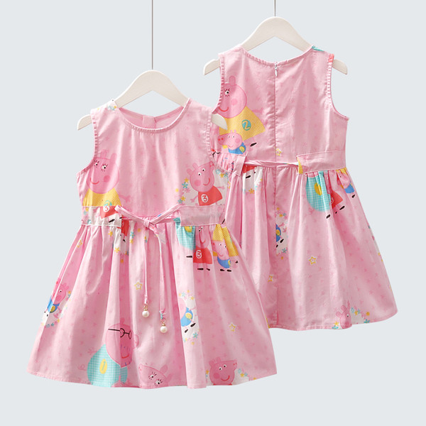 Rochie casual copii din bumbac croiat model