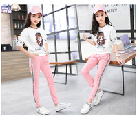 Pantaloni sport copii pentru fete in mai multe culori