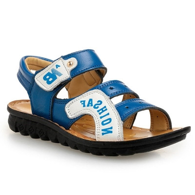 Sandale pentru copii pentru băiat în trei culori cu inscripție