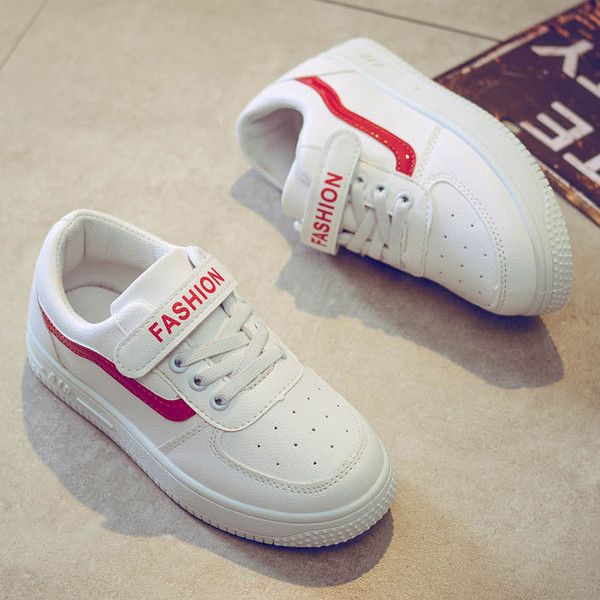 Adidasi copii cu autocolante velcro pentru fete in mai multe culori