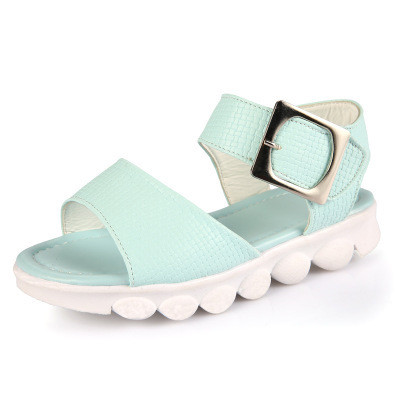 Sandale casual pentru copii pentru o fată pe talpă aspră în trei culori