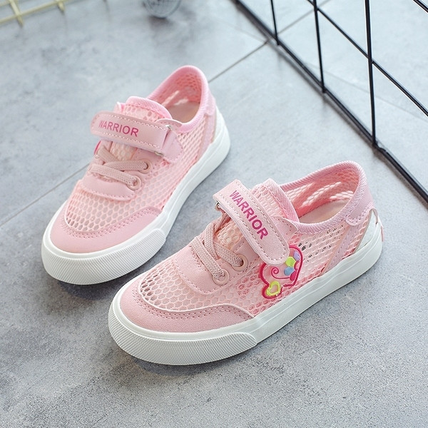 Pantofi de vara pentru copii cu plasa pentru fete in diferite culori