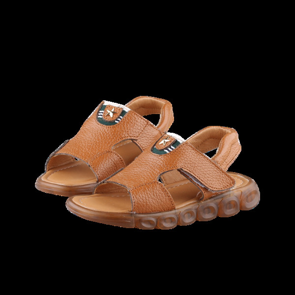 Sandale casual copii pentru un baiat din piele ecologica in trei culori