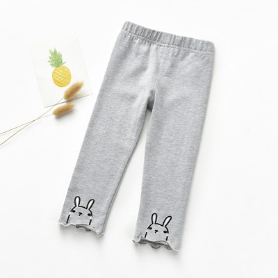 Детски клин с ластик и бродерия в няколко цвята 