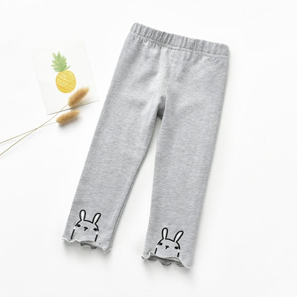 Детски клин с ластик и бродерия в няколко цвята 