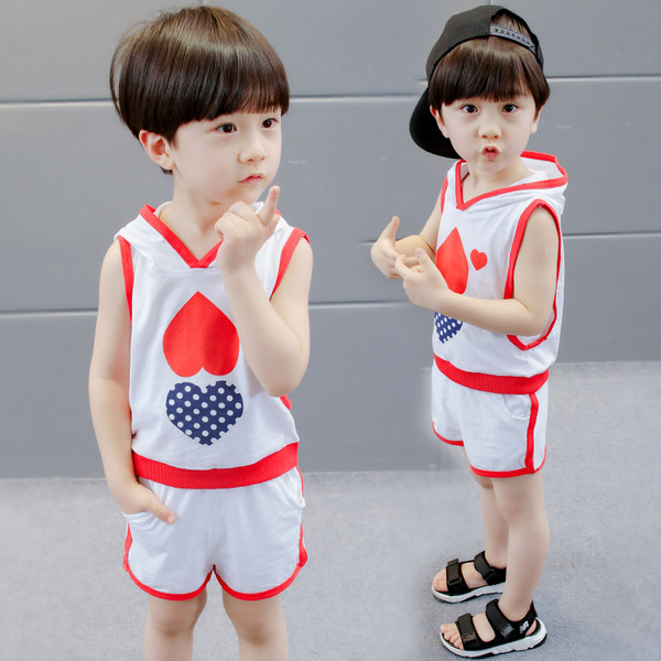 Set de zi pentru copii pentru baieti in doua culori cu imprimeuri diferite