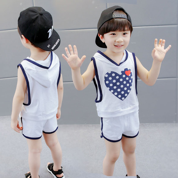 Set de zi pentru copii pentru baieti in doua culori cu imprimeuri diferite