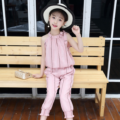 Set modern pentru copii de maiou și pantaloni în două culori