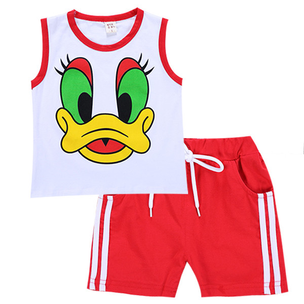 Set copii pentru baieti in culori vii cu imprimeu