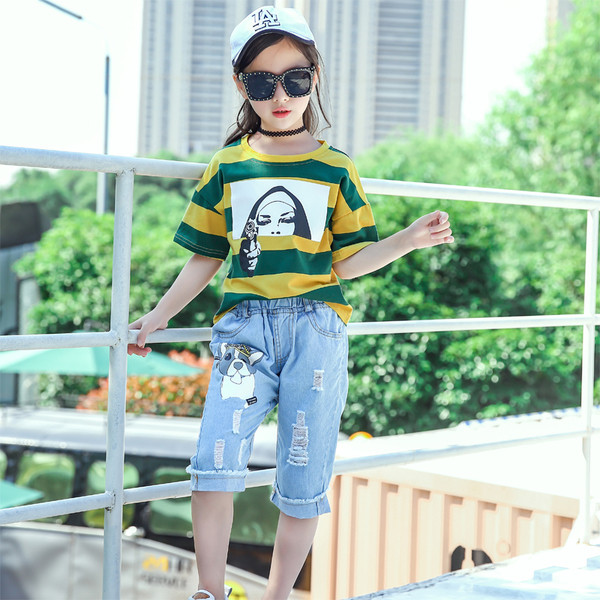 Set zilnic copii pentru fete in 2 culori