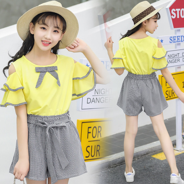 Set copii pentru fete in doua culori