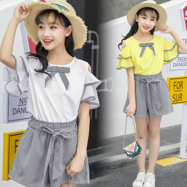 Set copii pentru fete in doua culori