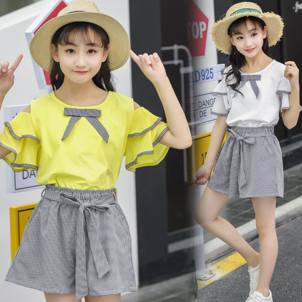 Set copii pentru fete in doua culori