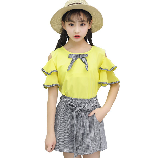 Set copii pentru fete in doua culori