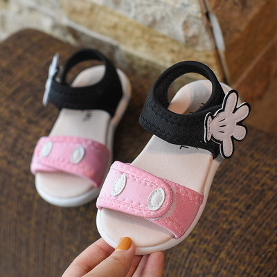 Sandale pentru copii cu decor 3D in trei culori potrivite pentru baieti si fete