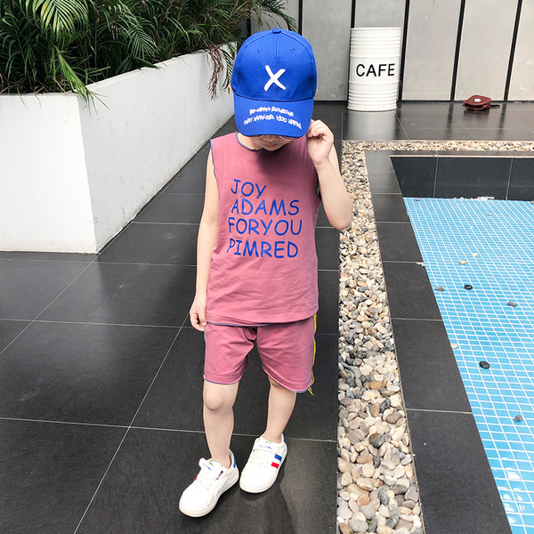 Set zilnic pentru copii cu inscripție și margine colorată