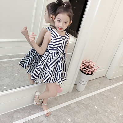 HIT Rochie pentru copii cu decolteu în două culori