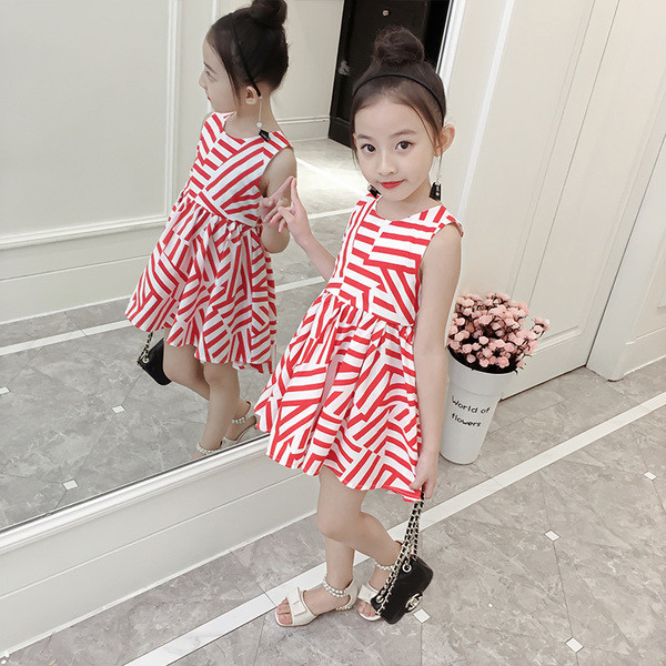 HIT Rochie pentru copii cu decolteu în două culori