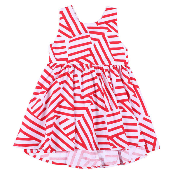 HIT Rochie pentru copii cu decolteu în două culori