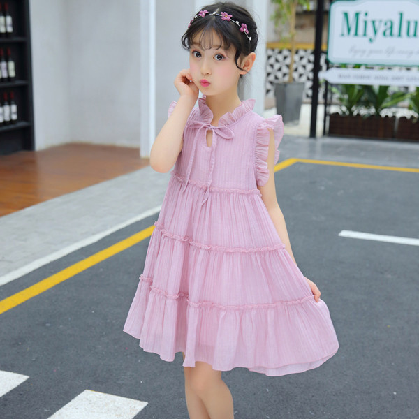 Rochie copii proaspete model lat in mai multe culori