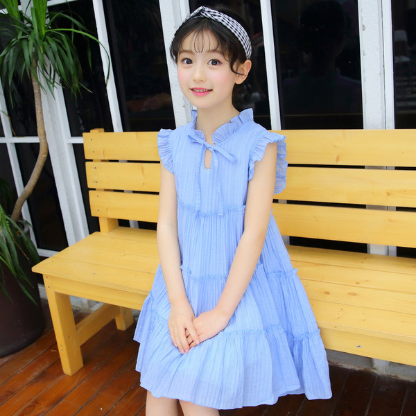 Rochie copii proaspete model lat in mai multe culori