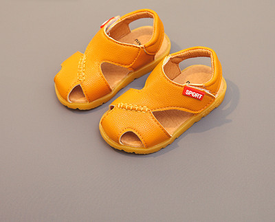 Sandale pentru copii elegante pentru un baiat din piele ecologica in trei culori