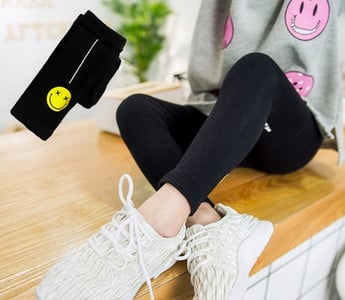 Jambiere zilnice pentru copii cu aplicații 3D pentru fete