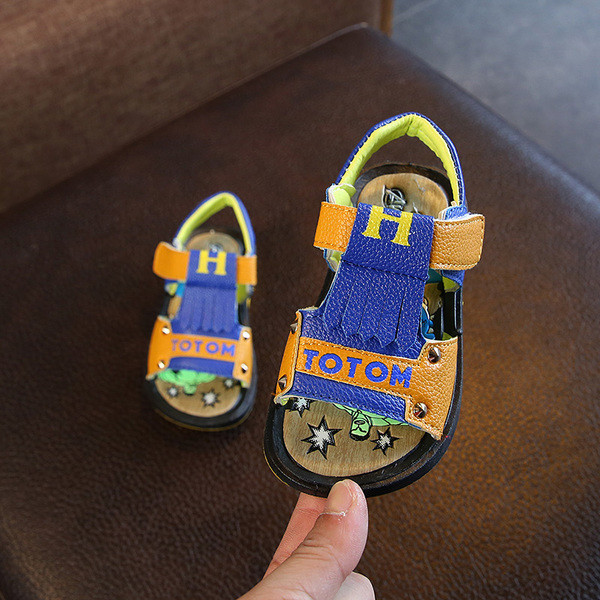 Sandale casual pentru copii pentru un baiat in trei culori