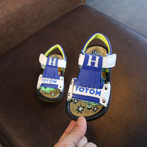 Sandale casual pentru copii pentru un baiat in trei culori