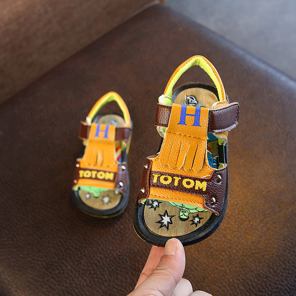 Sandale casual pentru copii pentru un baiat in trei culori