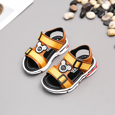 Sandale moderne pentru copii in trei culori potrivite pentru baieti si fete