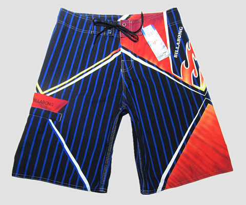 Pantaloni scurți de plajă pentru bărbați cu buzunar lateral