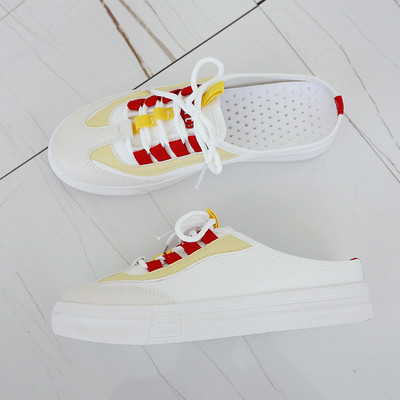 Adidasi de vara dama cu decor colorat