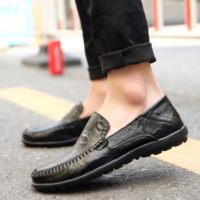 Mocasini barbati din piele in 2 modele si mai multe culori