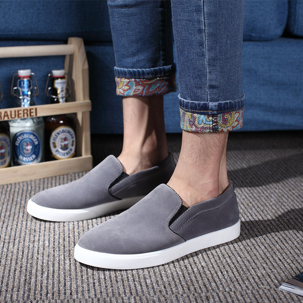 Mocasini moderni pentru barbati in mai multe culori de piele intoarsa