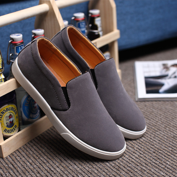 Mocasini moderni pentru barbati in mai multe culori de piele intoarsa