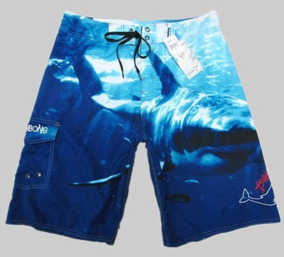 Costum de baie colorat pentru bărbați în două culori