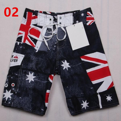 Costum de baie pentru bărbați cu imprimeu și inscripție în mai multe modele