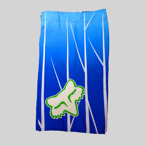 Мъжки плажни шорти с щампа в два цвята