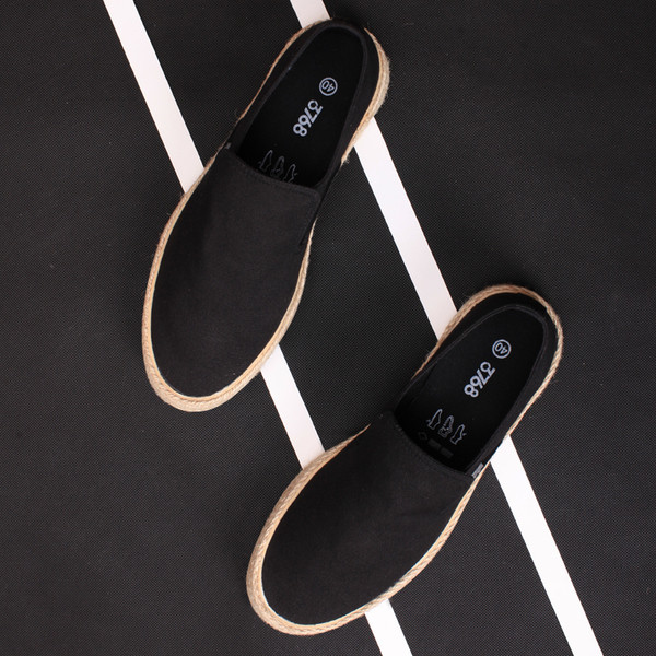 Model nou de mocasini barbatesti din stofa in diferite modele