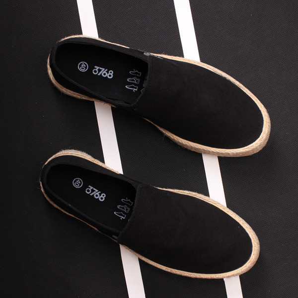 Model nou de mocasini barbatesti din stofa in diferite modele